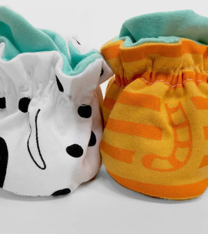 PALS SOCKS Brand Unisex CAT & DOG BABY NON-SLIP BOOTIES (CHOOSE SIZE) - Novelty Socks And Slippers