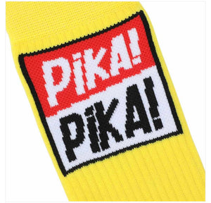 POKEMON Men’s PIKACHU Socks PIKA! PIKA! BIOWORLD Brand