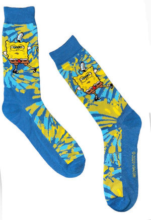 SPONGEBOB SQUAREPANTS Men's Socks SPONGEBOB DANCING