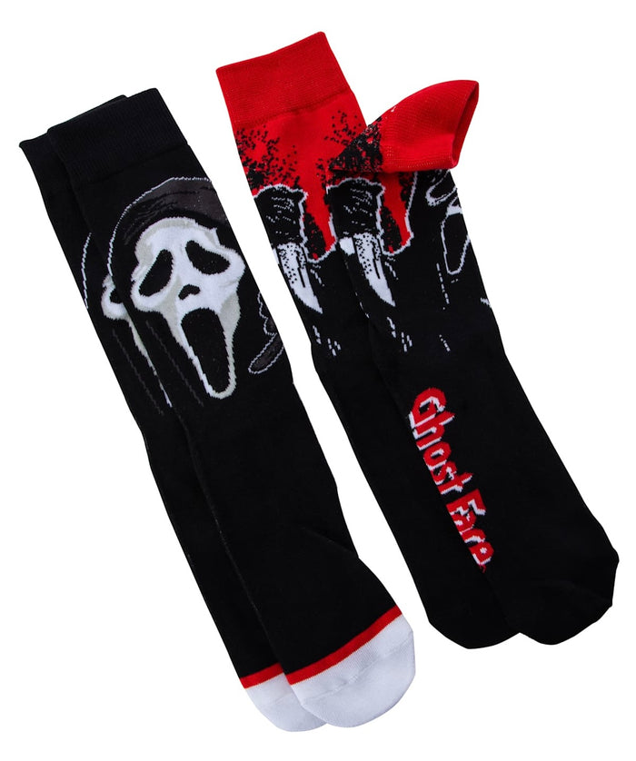 SCREAM The Movie Men’s GHOSTFACE 2 Pair Of Socks