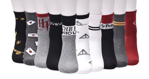 HARRY POTTER Ladies 10 Pair Of Socks HEDWIG ‘HOGWART’