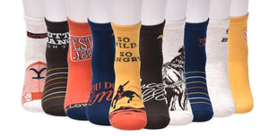 YELLOWSTONE TV Show Ladies 10 Pair Of Socks ‘SO WILD SO ANGRY’