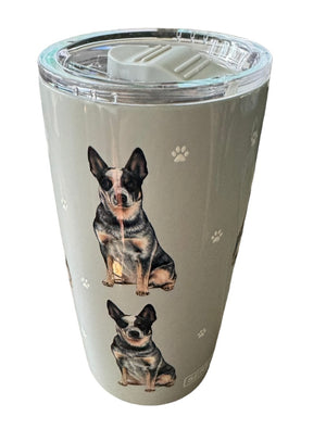 AUSTRALIAN CATTLE Dog Serengeti Stainless Steel Ultimate 20 Oz. Hot & Cold Tumbler