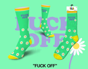 COOL SOCKS Brand Unisex FUCK OFF Socks