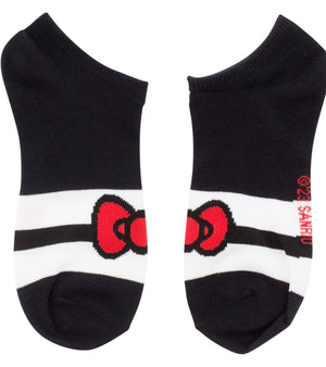 SANRIO HELLO KITTY Ladies 5 Pair Of No Show Socks