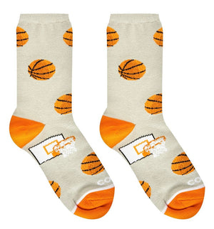 COOL SOCKS Brand Kids Unisex BASKETBALL Socks BASKETBALLS ALL OVER