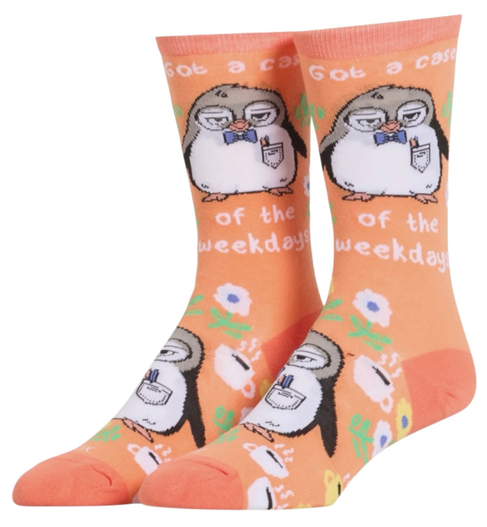 COOL SOCKS Brand Unisex GOT A CASE OF THE WEEKDAYS Socks Medium Feet