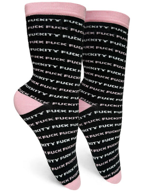FUCKITY FUCK FUCK Ladies Socks GROOVY THINGS Brand - Novelty Socks And Slippers