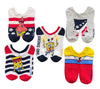 SPONGEBOB SQUAREPANTS Ladies 5 Pair Of PATRIOTIC No Show Socks ‘SHINE ON’ - Novelty Socks And Slippers
