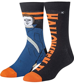 HALLOWEEN II MICHAEL MYERS Men’s Socks ODD SOX BRAND - Novelty Socks for Less