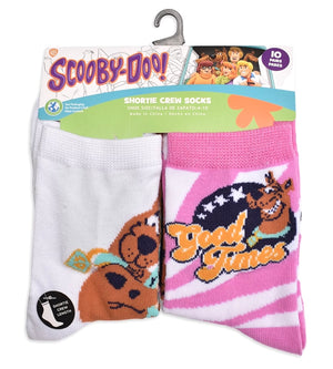 SCOOBY-DOO Ladies 10 Pair Of Socks Mystery Machine ‘GOOD TIMES’