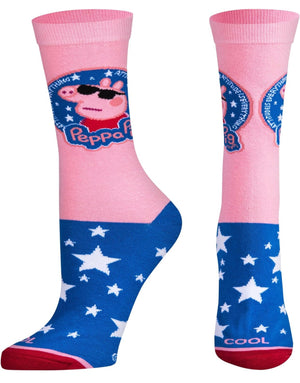 PEPPA PIG TV SHOW Unisex Socks ‘ATTITUDE IS EVERYTHING’ COOL SOCKS Brand - Novelty Socks And Slippers