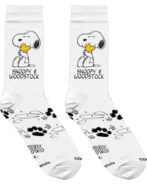 PEANUTS Unisex SNOOPY & WOODSTOCK Socks (CHOOSE SIZE) COOL SOCKS Brand