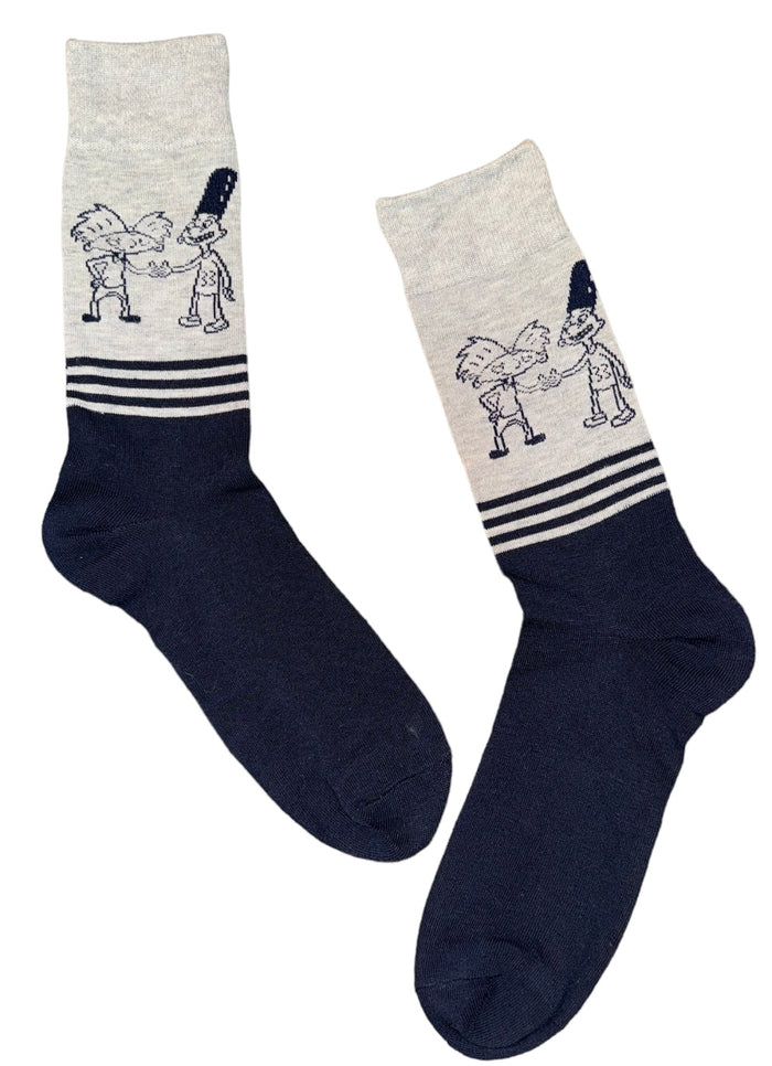 HEY ARNOLD MEN’S SOCKS WITH GERALD JOHANNSEN