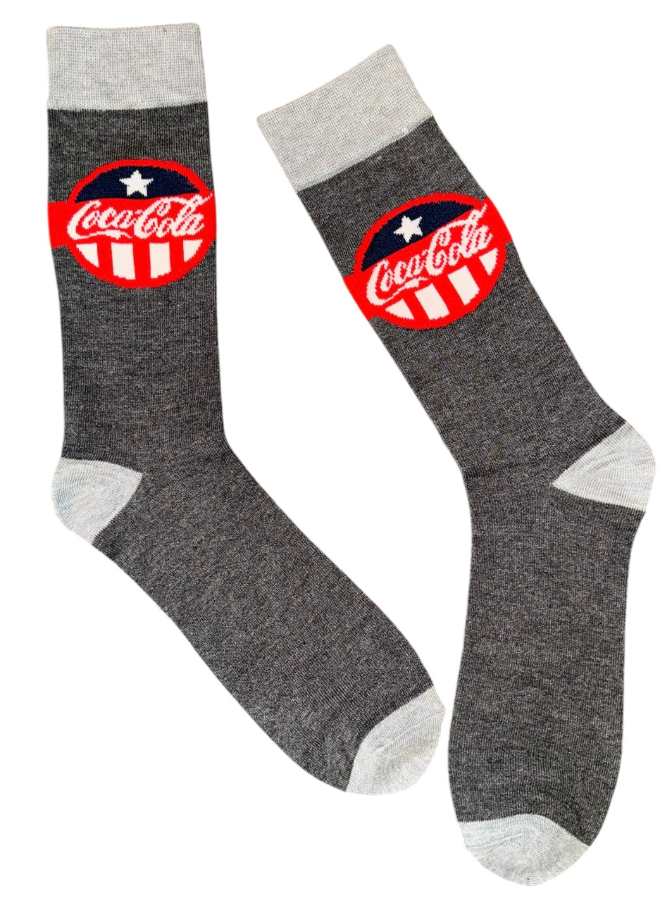 COCA-COLA Soda Men’s PATRIOTIC Socks - Novelty Socks And Slippers