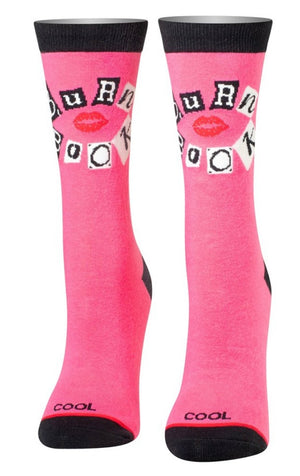 MEAN GIRLS MOVIE Unisex ‘BURN BOOK’ Socks COOL SOCKS Brand