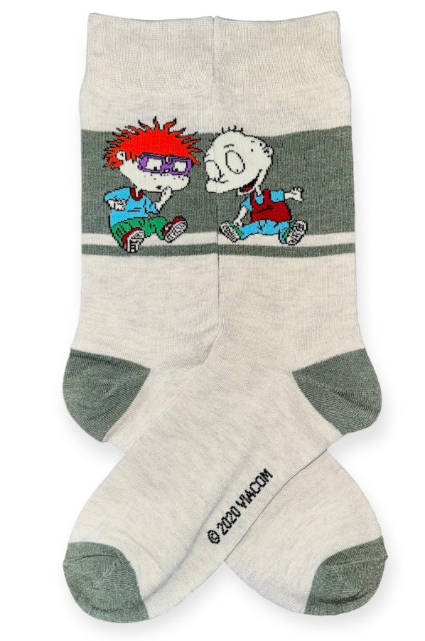 RUGRATS Men’s CHUCKIE & TOMMY PICKLES Socks