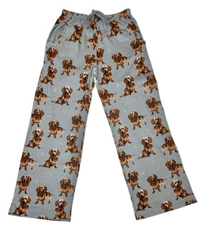 COMFIES UNISEX DACHSHUND PAJAMA BOTTOMS E&S PETS (CHOOSE SIZE)