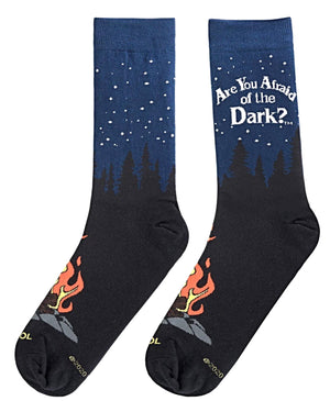 ARE YOU AFRAID OF THE DARK NICKELODEON TV Show Men’s Socks COOL SOCKS Brand - Novelty Socks for Less