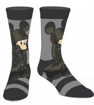 DISNEY KINGDOM HEARTS Men’s MICKEY MOUSE Socks BIOWORLD Brand - Novelty Socks And Slippers