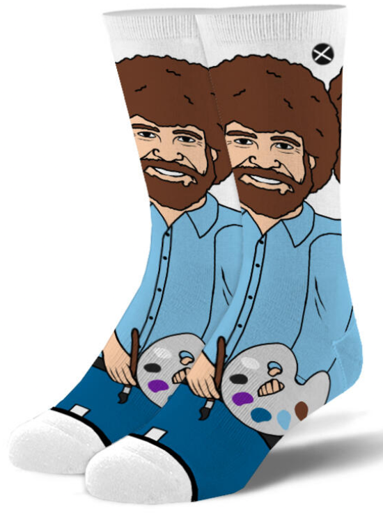 BOB ROSS Men’s 360 Socks ODD SOX Brand