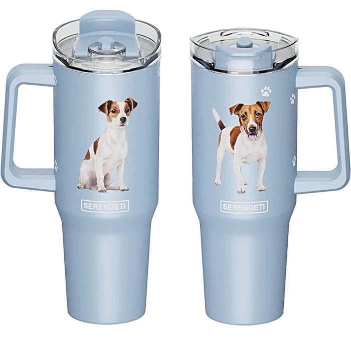 JACK RUSSELL DOG SERENGETI 40 Oz. Stainless Steel Ultimate Hot & Cold Tumbler