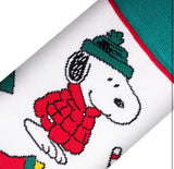 PEANUTS CHRISTMAS Unisex Socks COOL SOCKS Brand SNOOPY & CHARLIE BROWN - Novelty Socks And Slippers