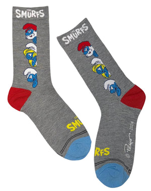 THE SMURFS Ladies Socks By PERRI’S Socks (Choose Style)