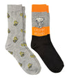 PEANUTS Men’s 2 Pair Of SNOOPY HALLOWEEN Socks 'CREEPIN AROUND'