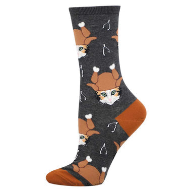 THANKSGIVING CAT Ladies Socks SOCKSMITH Brand