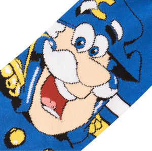 CAP’N CRUNCH CEREAL MEN’S 360 SOCKS ODD SOX BRAND - Novelty Socks for Less