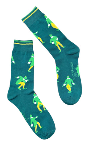 ELF THE MOVIE Men’s CHRISTMAS Socks - Novelty Socks And Slippers