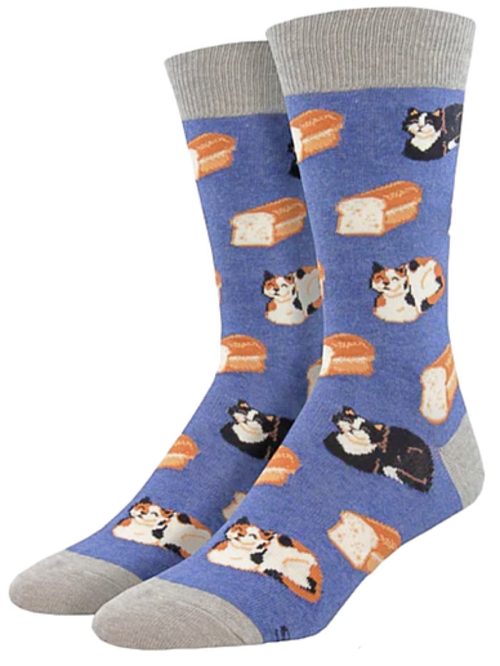 SOCKSMITH Brand Men’s CAT Socks ‘CATLOAF’