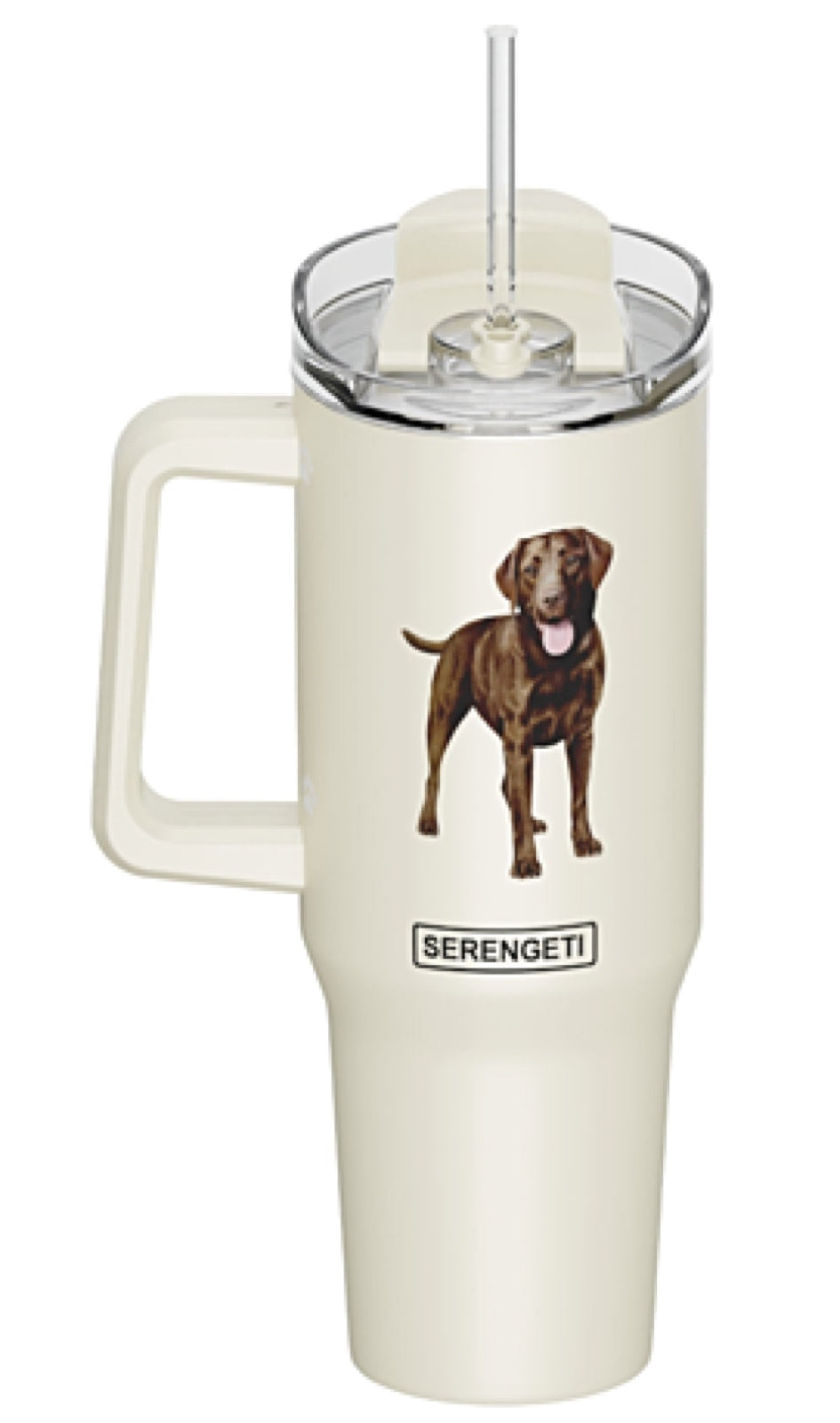 Tumbler: Naughty is the New Nice (10oz Stainless) - Dog is Good
