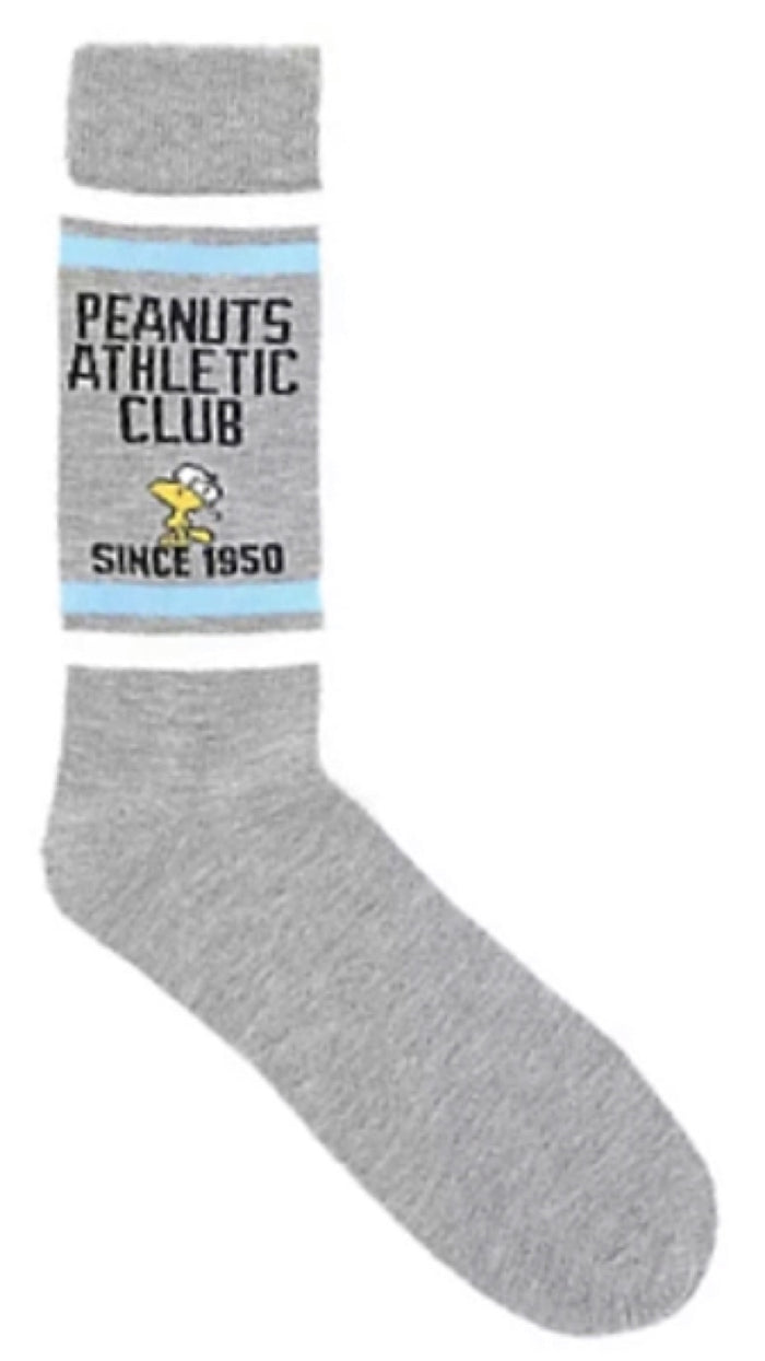 PEANUTS Men’s WOODSTOCK Socks ‘PEANUTS ATHLETIC CLUB SINCE 1950