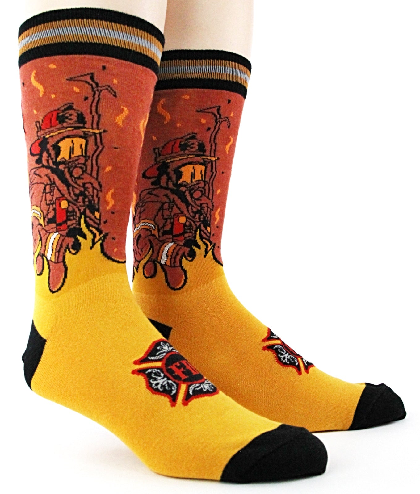 FOOT TRAFFIC Brand Men's FIREFIGHTER SOCKS