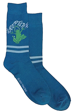 NICKELODEON RUGRATS Men’s REPTAR Socks - Novelty Socks for Less