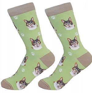 CALICO Cat Unisex Socks By E&S Pets CHOOSE SOCK DADDY, LIFE IS BETTER - Novelty Socks for Less