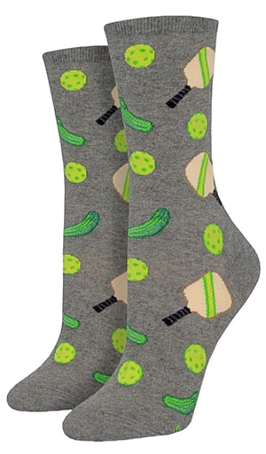 SOCKSMITH Brand Ladies PICKLEBALL Socks - Novelty Socks for Less