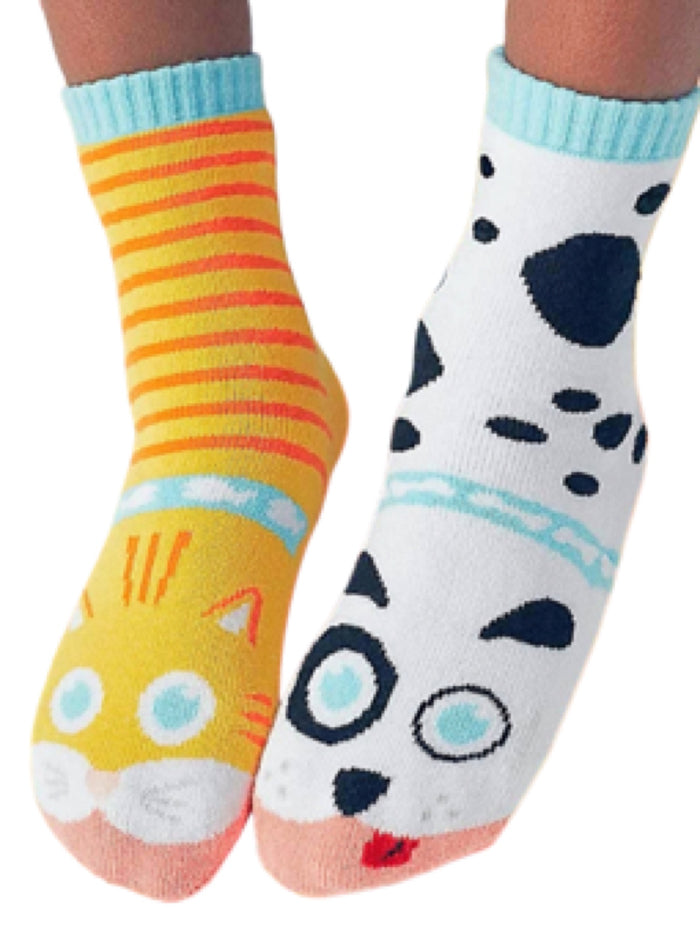 PALS SOCKS Brand Adult Unisex DOG & CAT Mismatched Socks