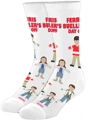 FERRIS BUELLER’S DAY OFF Movie Unisex Socks COOL SOCKS Brand - Novelty Socks for Less