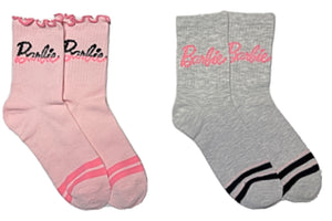 BARBIE DOLL Ladies 2 Pair Of Socks - Novelty Socks for Less