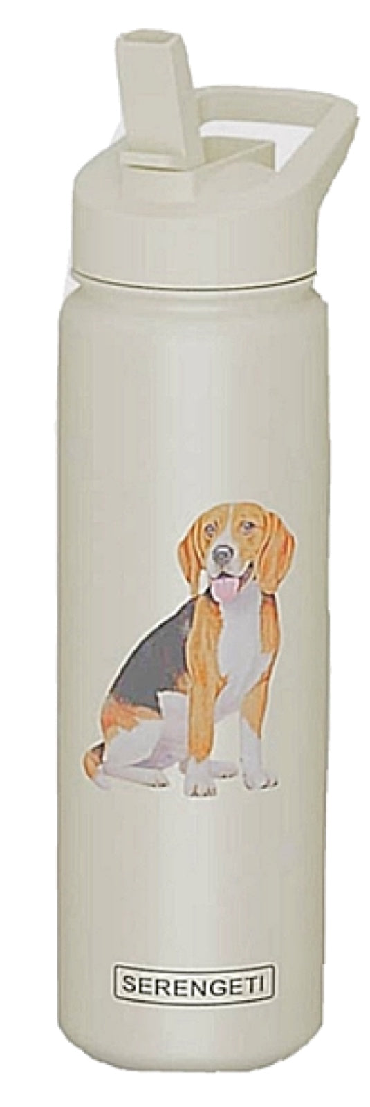 E&S - German Shepherd Stainless Steel Water Bottle 24 oz Serengeti