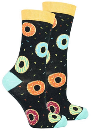 SOCKS N SOCKS Brand Ladies DONUTS Socks - Novelty Socks for Less