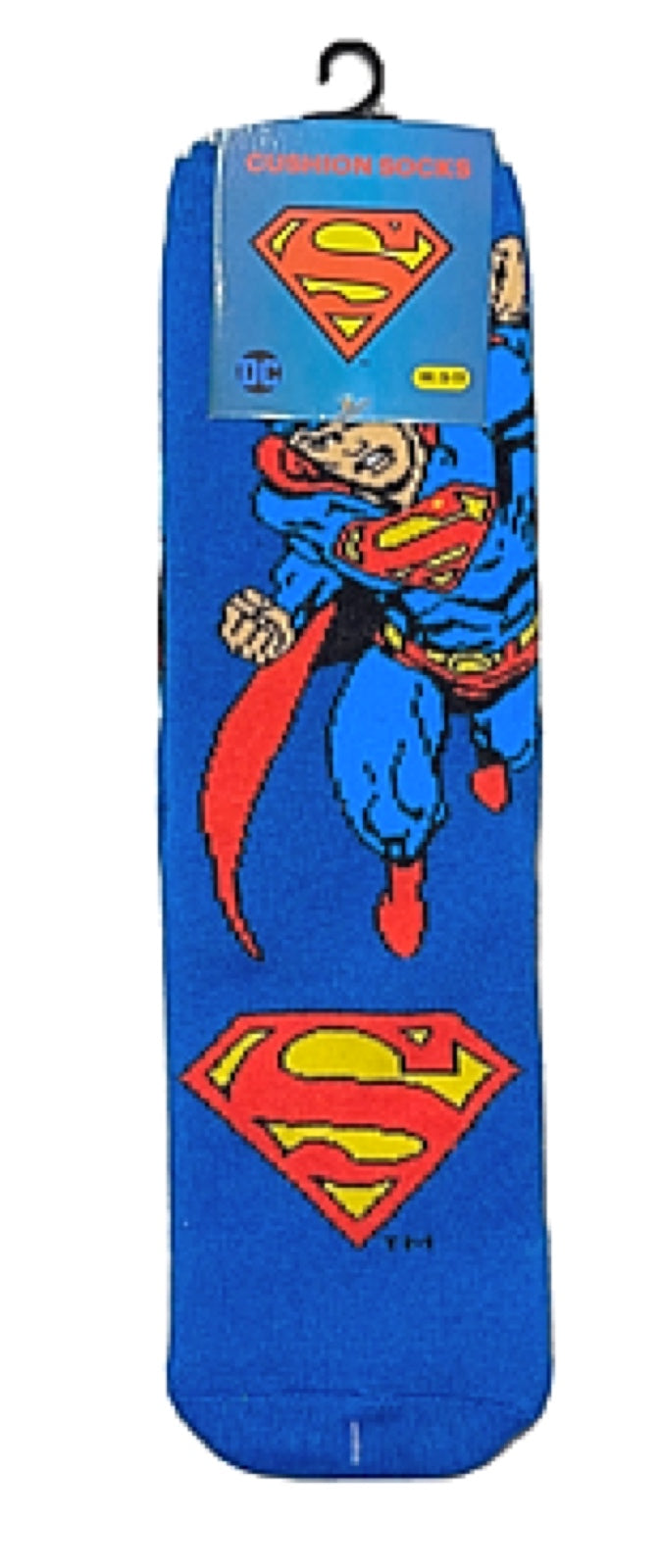 DC COMICS Ladies SUPERMAN Cushion Crew Socks