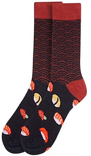 PARQUET BRAND Men’s SUSHI Socks - Novelty Socks for Less