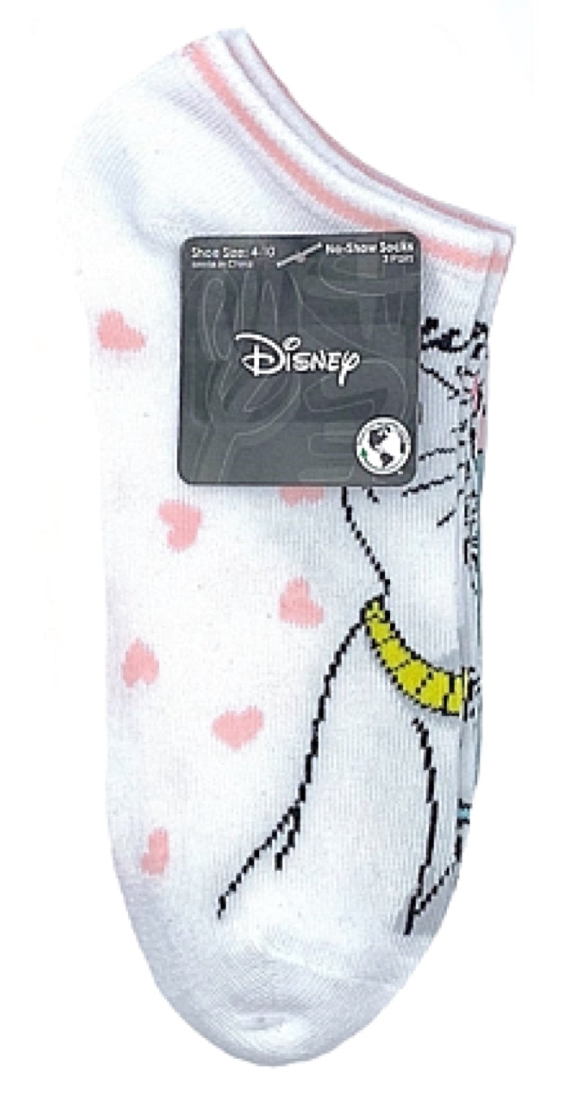 DISNEY THE ARISTOCATS Ladies 3 Pair Of MOTHER'S DAY No Show Socks  'PURRFECTION