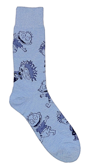 RUGRATS Men's CHUCKIE & TOMMY Socks (CHOOSE COLOR) - Novelty Socks for Less