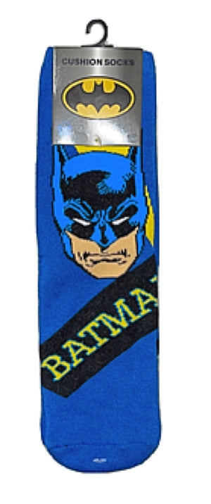DC COMICS Ladies BATMAN Cushion Crew Socks - Novelty Socks for Less