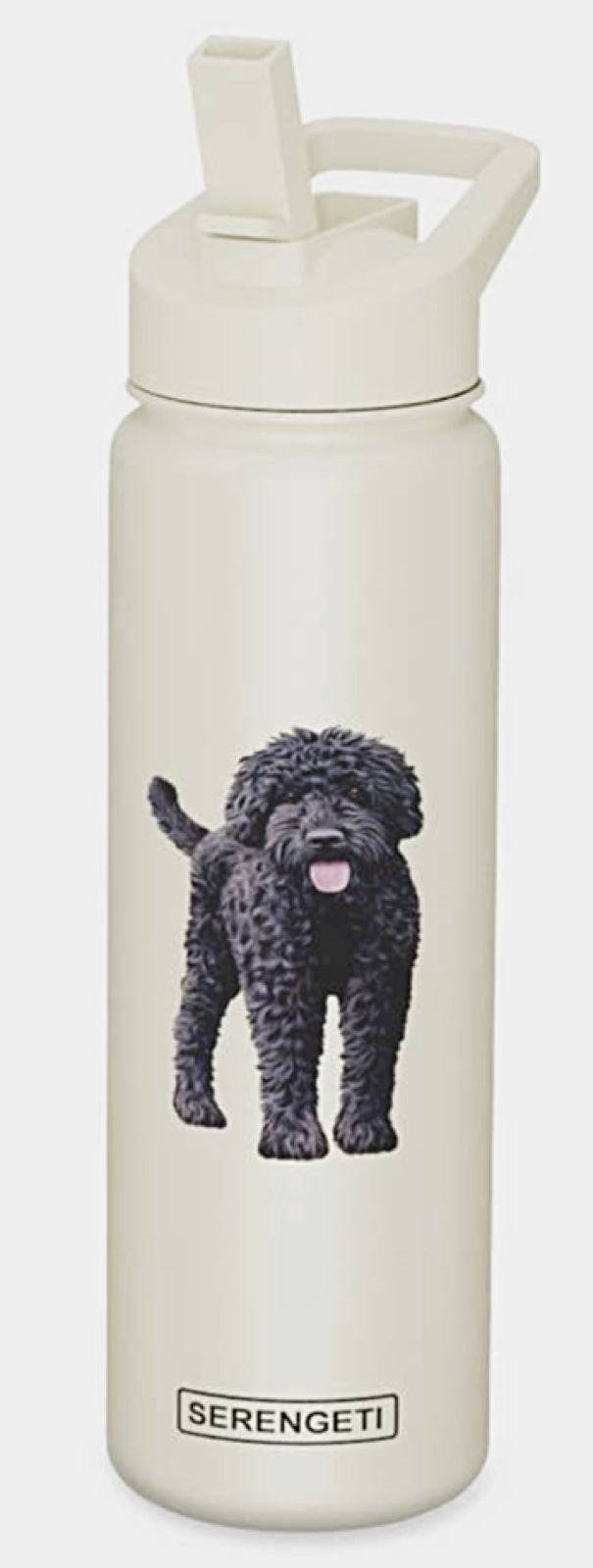 GOLDENDOODLE Dog Stainless Steel 24 Oz. Water Bottle SERENGETI Brand By E&S  Pets